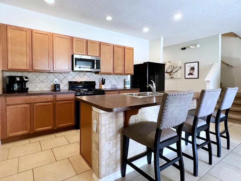 Semesterbostad Amazing 4Br Resort Townhome With Splash Pool-4686Td Villa Davenport