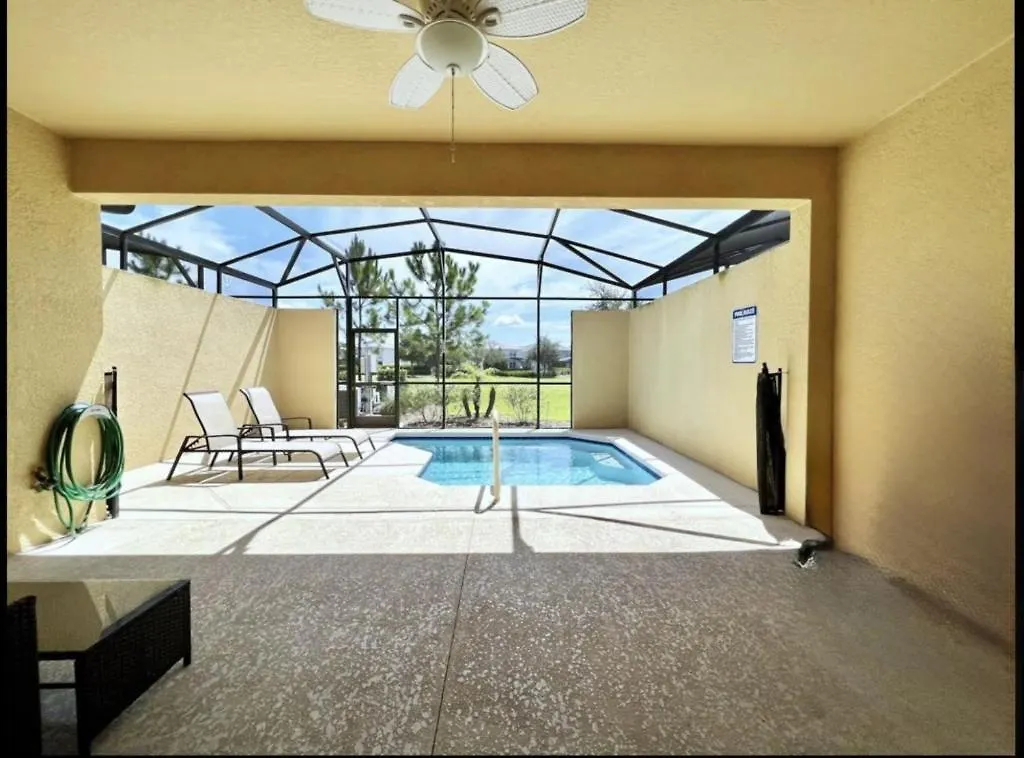Semesterbostad Amazing 4Br Resort Townhome With Splash Pool-4686Td Villa Davenport
